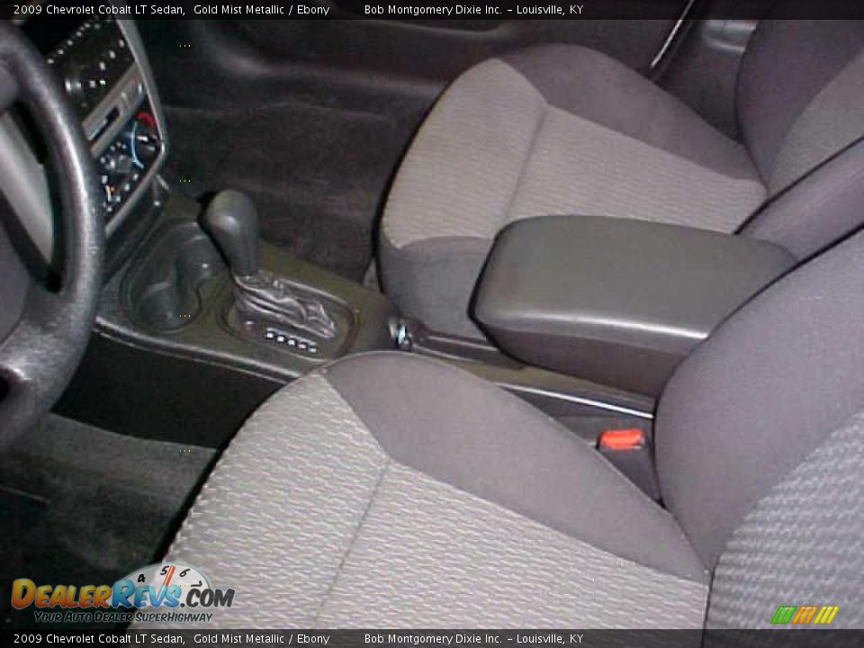 2009 Chevrolet Cobalt LT Sedan Gold Mist Metallic / Ebony Photo #25