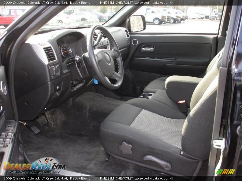 2009 Chevrolet Colorado LT Crew Cab 4x4 Black / Ebony Photo #11