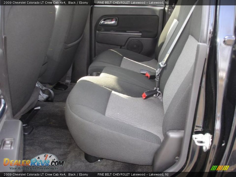 2009 Chevrolet Colorado LT Crew Cab 4x4 Black / Ebony Photo #12
