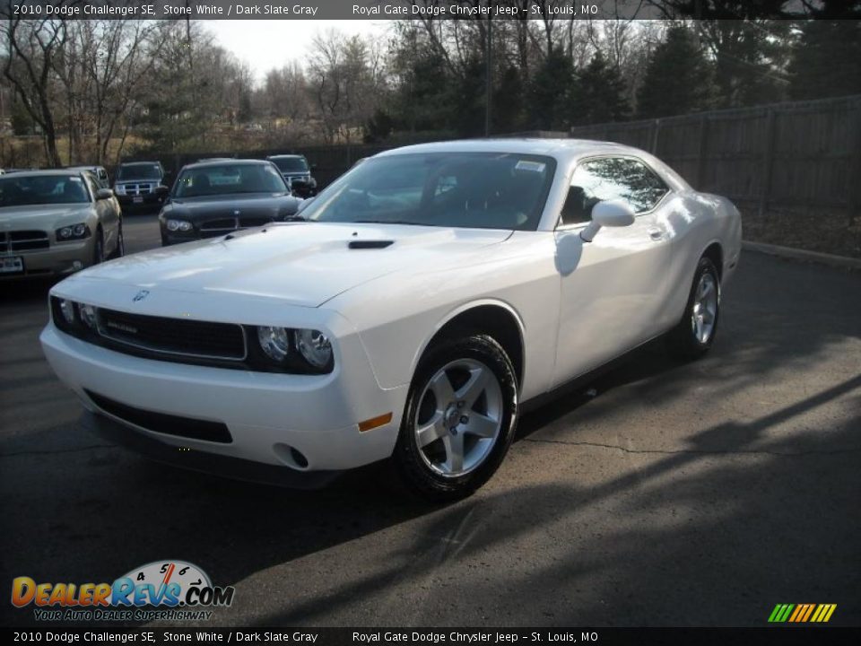 2010 Dodge Challenger SE Stone White / Dark Slate Gray Photo #2