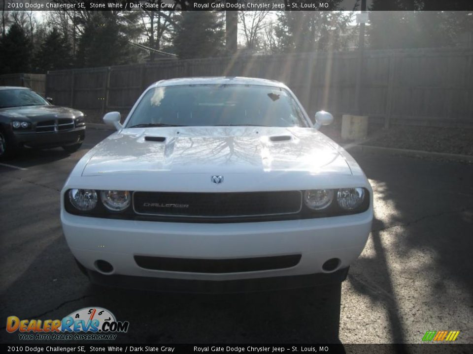 2010 Dodge Challenger SE Stone White / Dark Slate Gray Photo #3