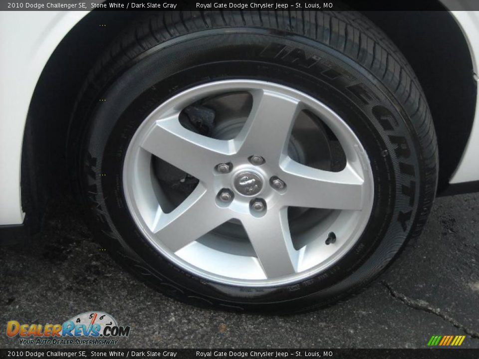 2010 Dodge Challenger SE Stone White / Dark Slate Gray Photo #11