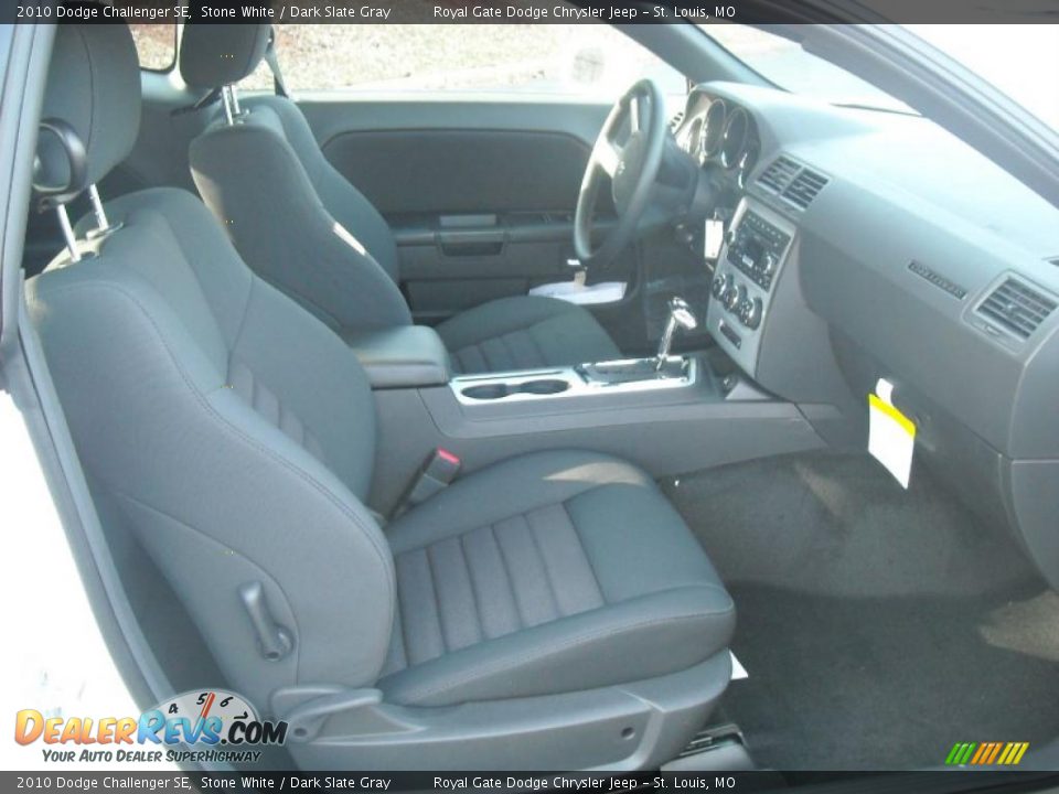 2010 Dodge Challenger SE Stone White / Dark Slate Gray Photo #14