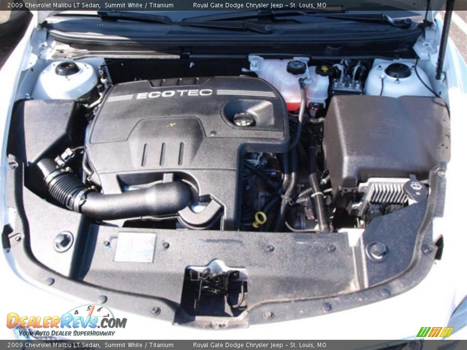 2009 Chevrolet Malibu LT Sedan Summit White / Titanium Photo #7