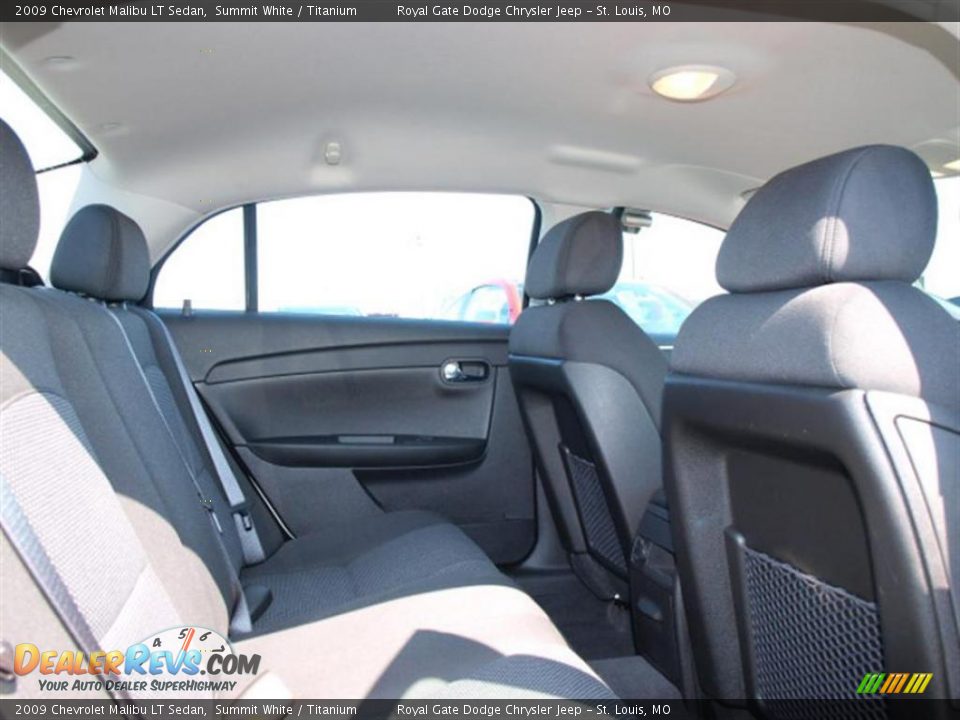2009 Chevrolet Malibu LT Sedan Summit White / Titanium Photo #9