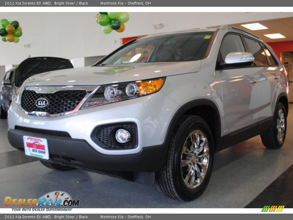 2011 Kia Sorento EX AWD Bright Silver / Black Photo #3