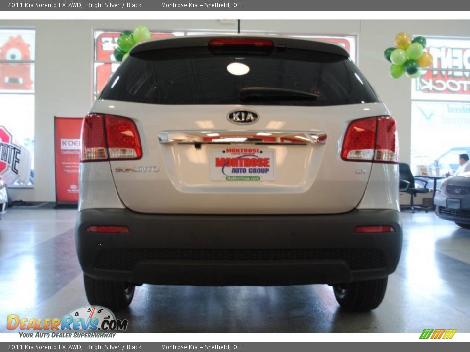 2011 Kia Sorento EX AWD Bright Silver / Black Photo #7