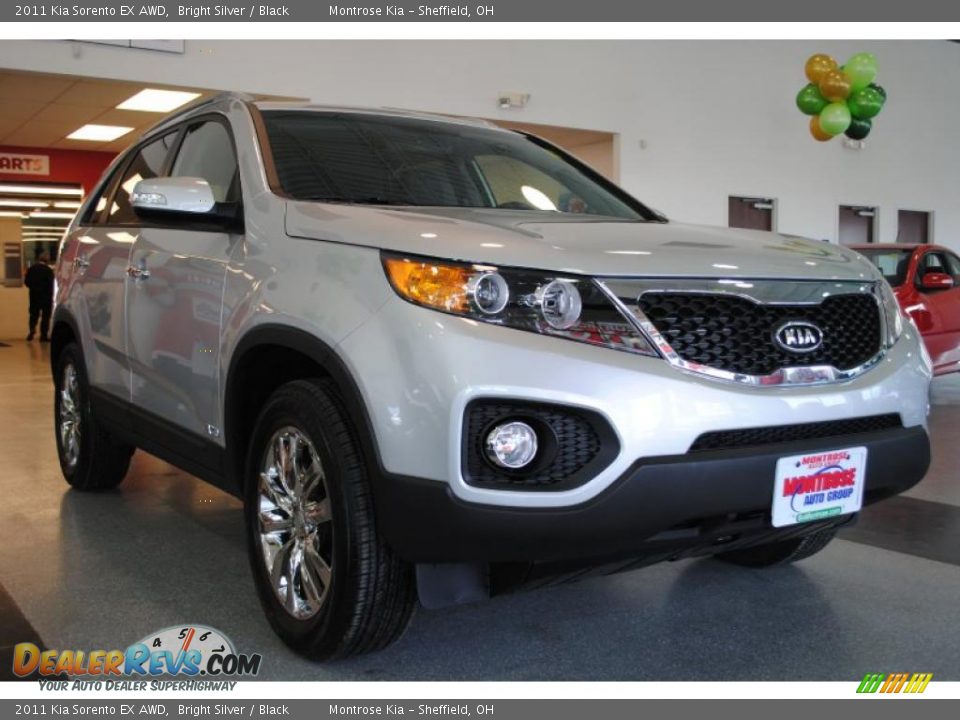2011 Kia Sorento EX AWD Bright Silver / Black Photo #10