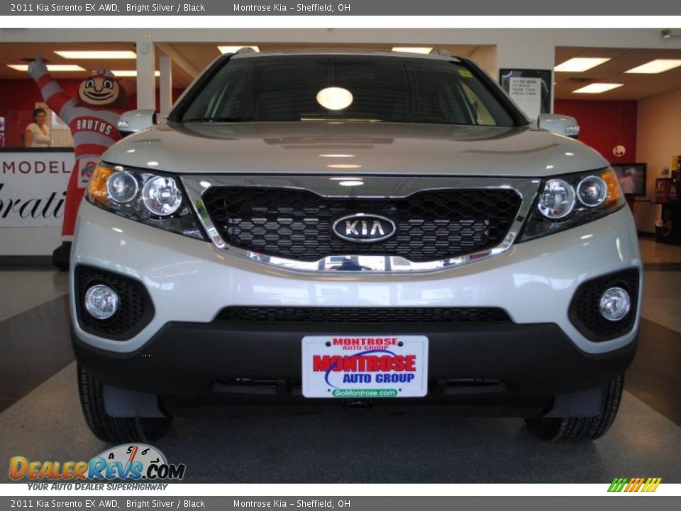2011 Kia Sorento EX AWD Bright Silver / Black Photo #12