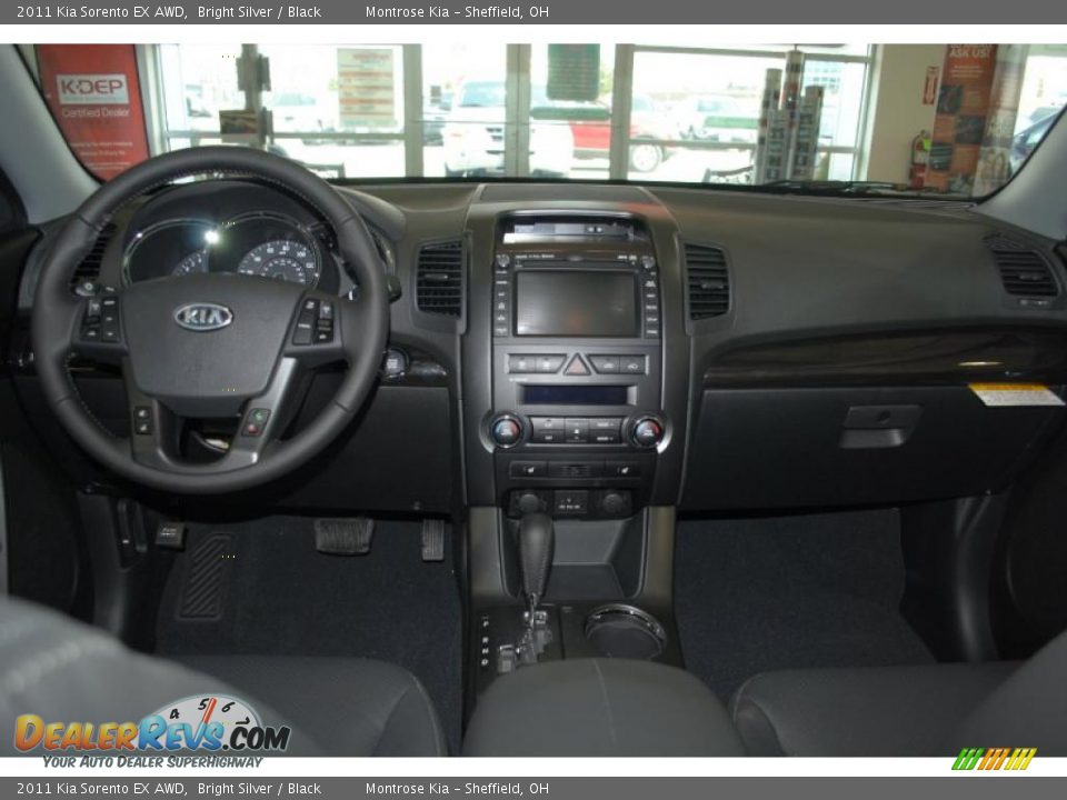 2011 Kia Sorento EX AWD Bright Silver / Black Photo #13