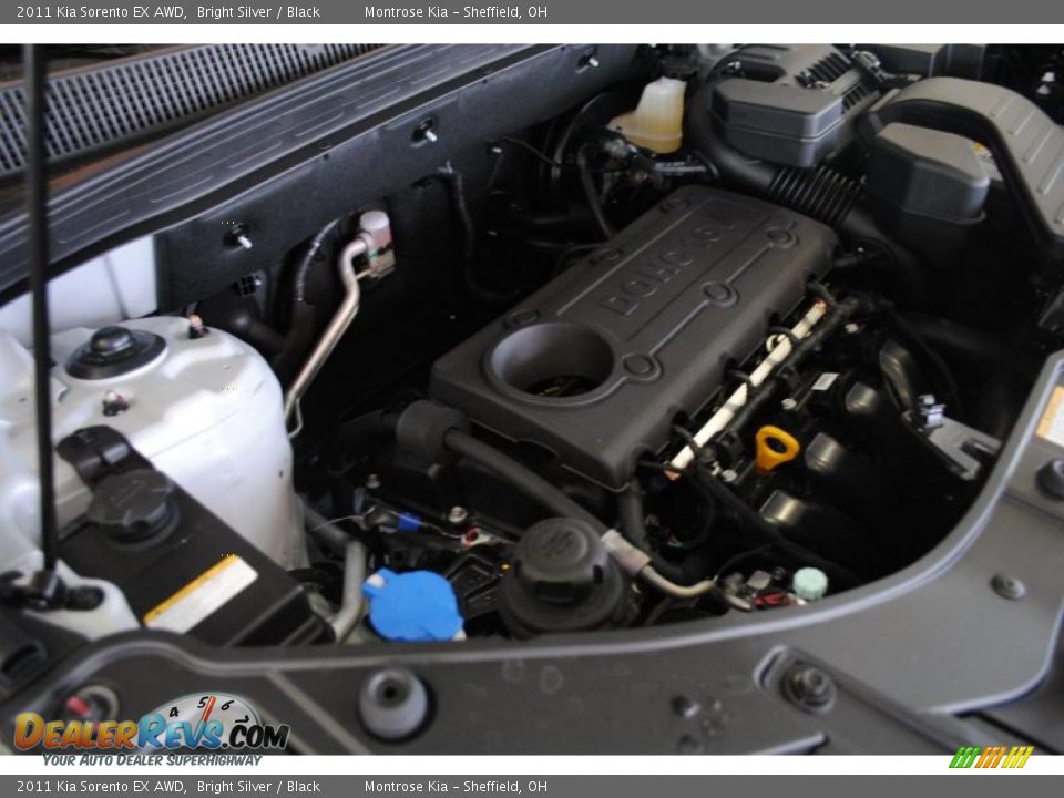 2011 Kia Sorento EX AWD Bright Silver / Black Photo #25