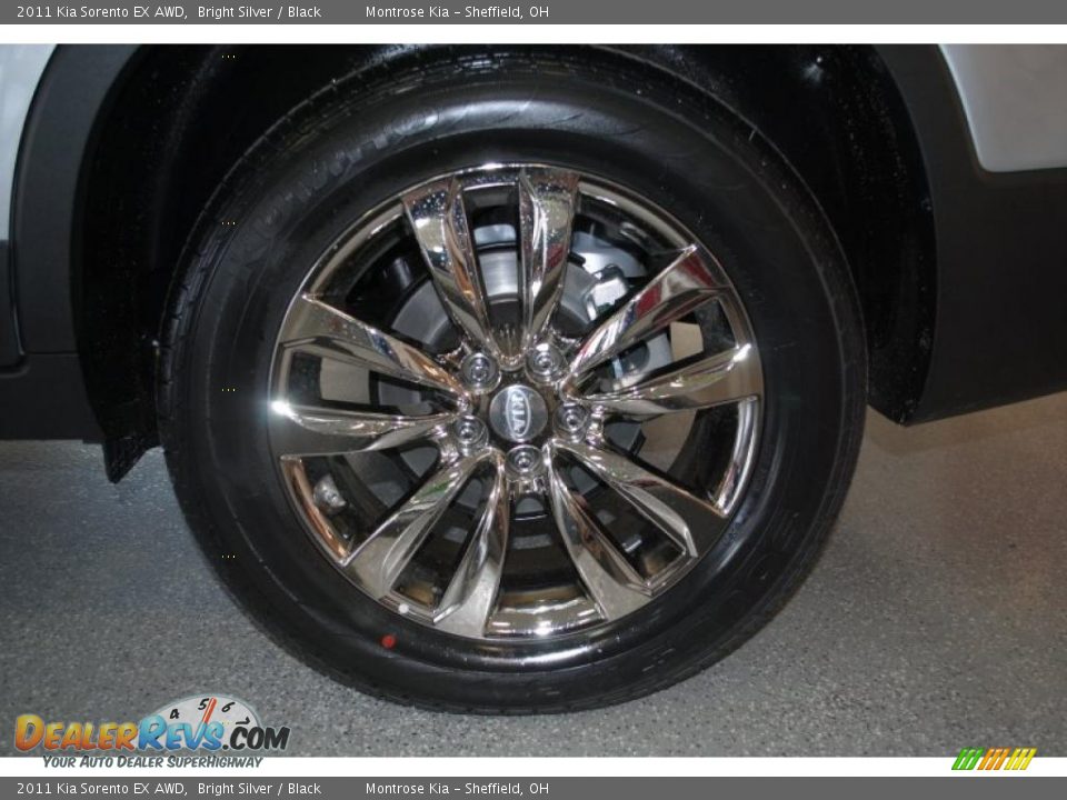 2011 Kia Sorento EX AWD Bright Silver / Black Photo #30
