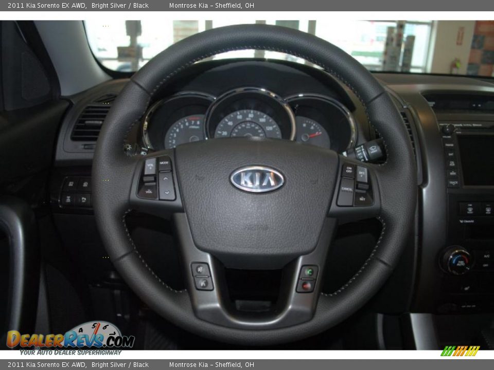 2011 Kia Sorento EX AWD Bright Silver / Black Photo #32