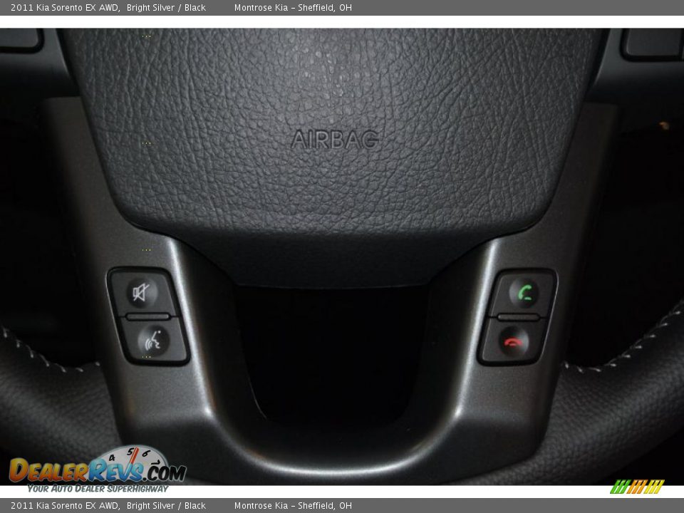 2011 Kia Sorento EX AWD Bright Silver / Black Photo #35