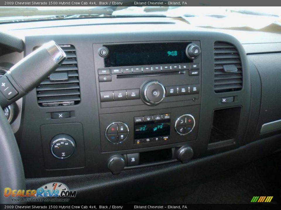 2009 Chevrolet Silverado 1500 Hybrid Crew Cab 4x4 Black / Ebony Photo #30