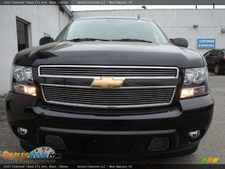 2007 Chevrolet Tahoe Z71 4x4 Black / Ebony Photo #2