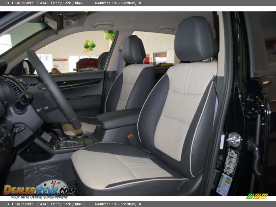 2011 Kia Sorento EX AWD Ebony Black / Black Photo #15
