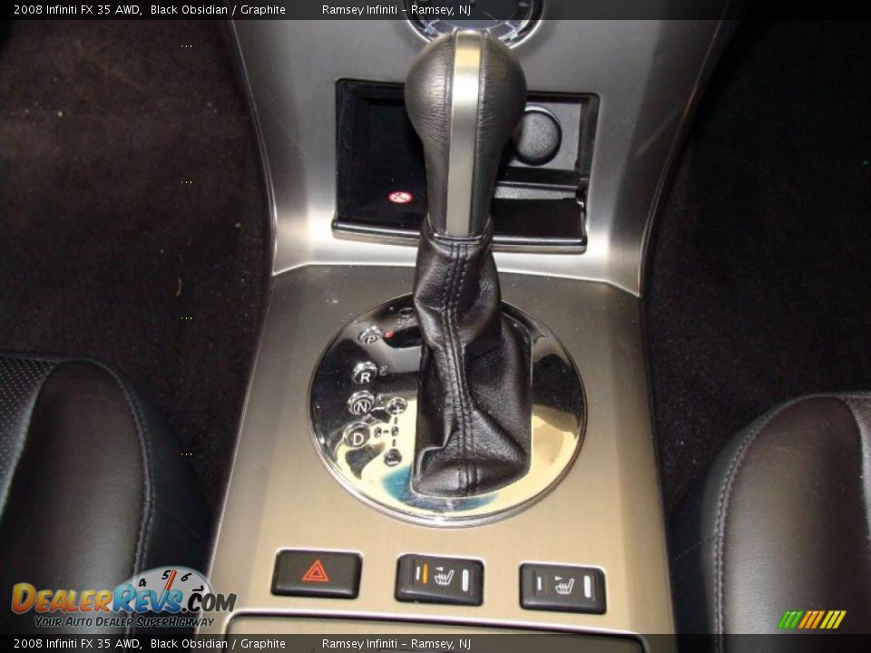 2008 Infiniti FX 35 AWD Black Obsidian / Graphite Photo #13