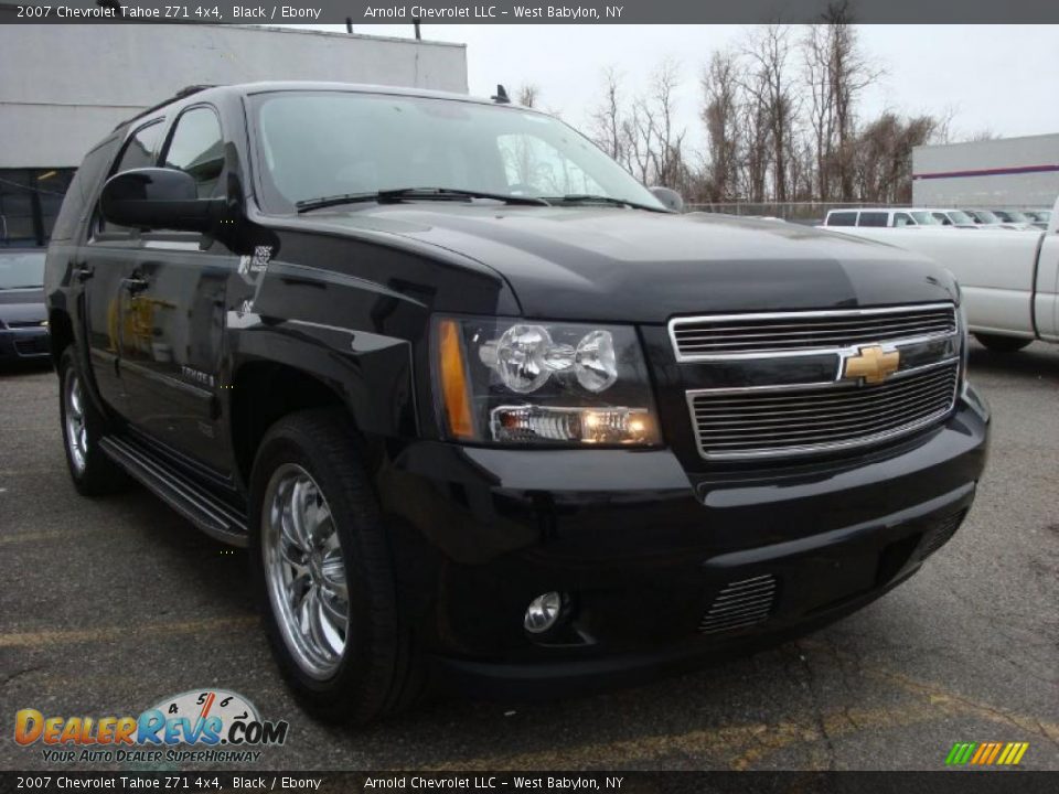 2007 Chevrolet Tahoe Z71 4x4 Black / Ebony Photo #7