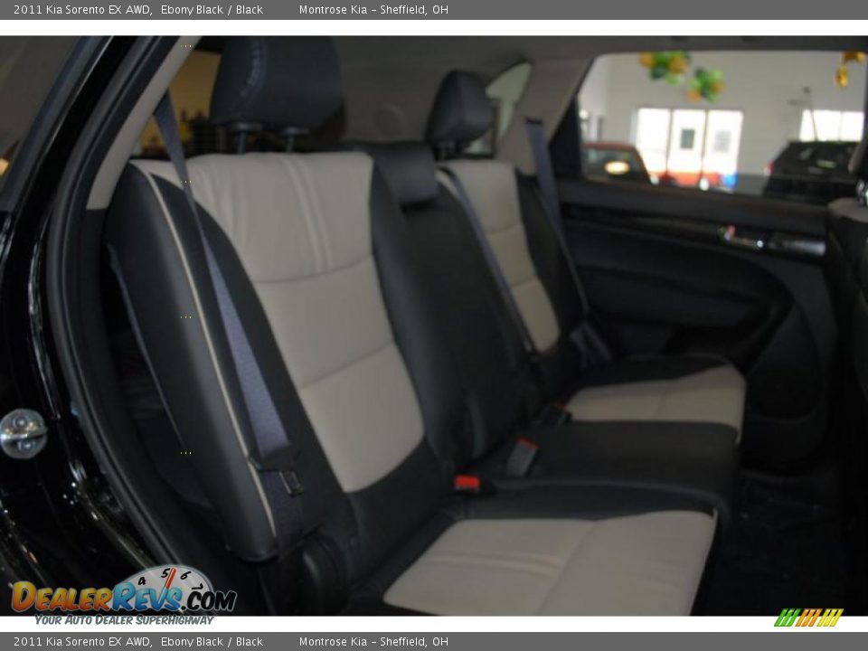 2011 Kia Sorento EX AWD Ebony Black / Black Photo #19