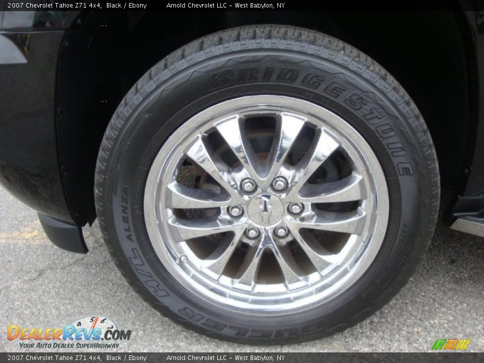 2007 Chevrolet Tahoe Z71 4x4 Black / Ebony Photo #9