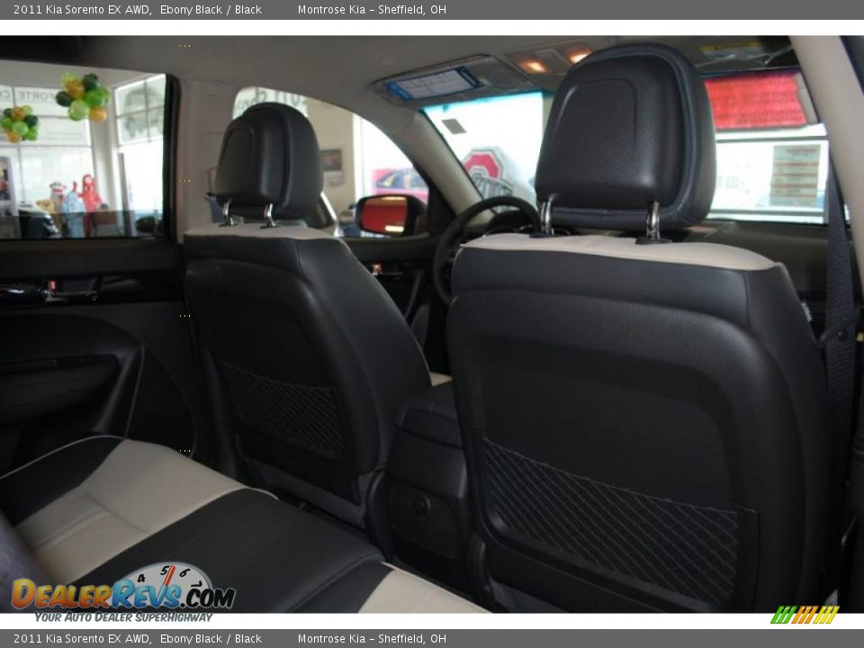 2011 Kia Sorento EX AWD Ebony Black / Black Photo #20
