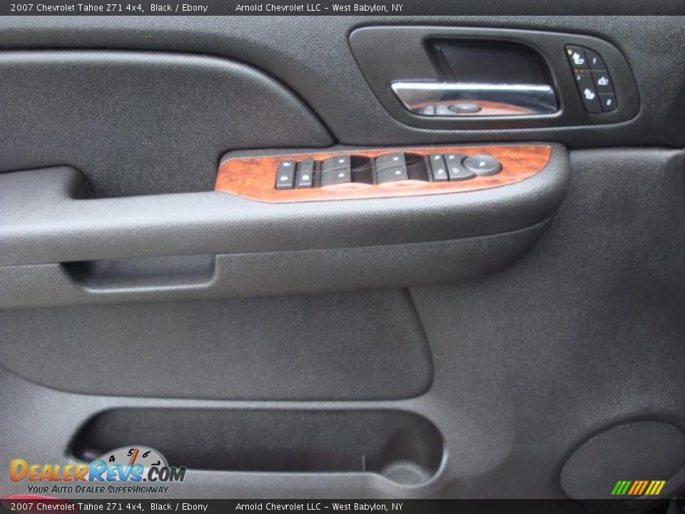 2007 Chevrolet Tahoe Z71 4x4 Black / Ebony Photo #10