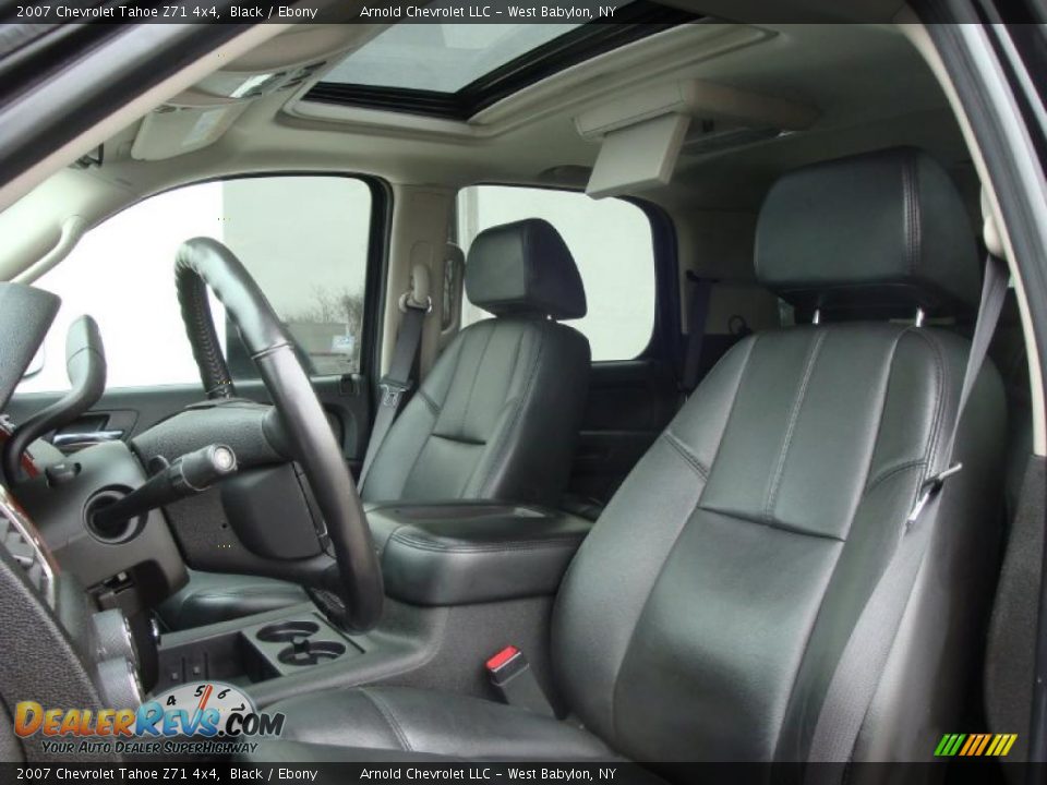 2007 Chevrolet Tahoe Z71 4x4 Black / Ebony Photo #11