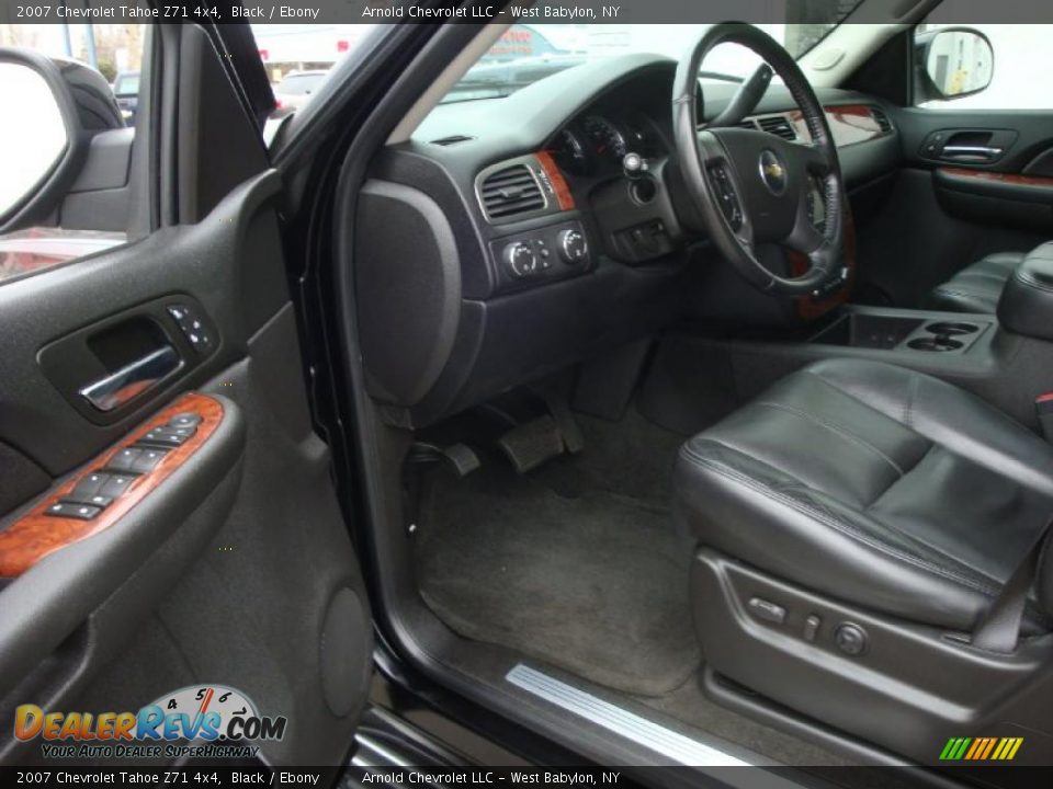 2007 Chevrolet Tahoe Z71 4x4 Black / Ebony Photo #12