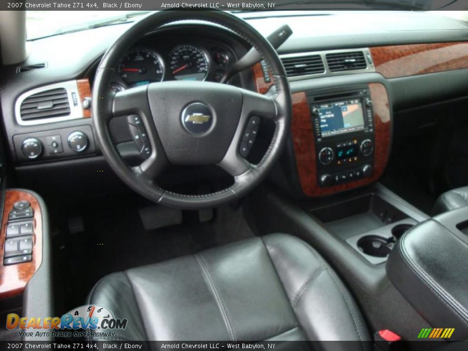 2007 Chevrolet Tahoe Z71 4x4 Black / Ebony Photo #13