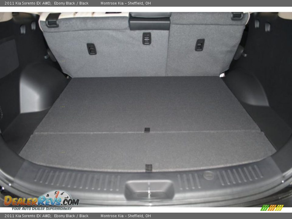 2011 Kia Sorento EX AWD Ebony Black / Black Photo #27