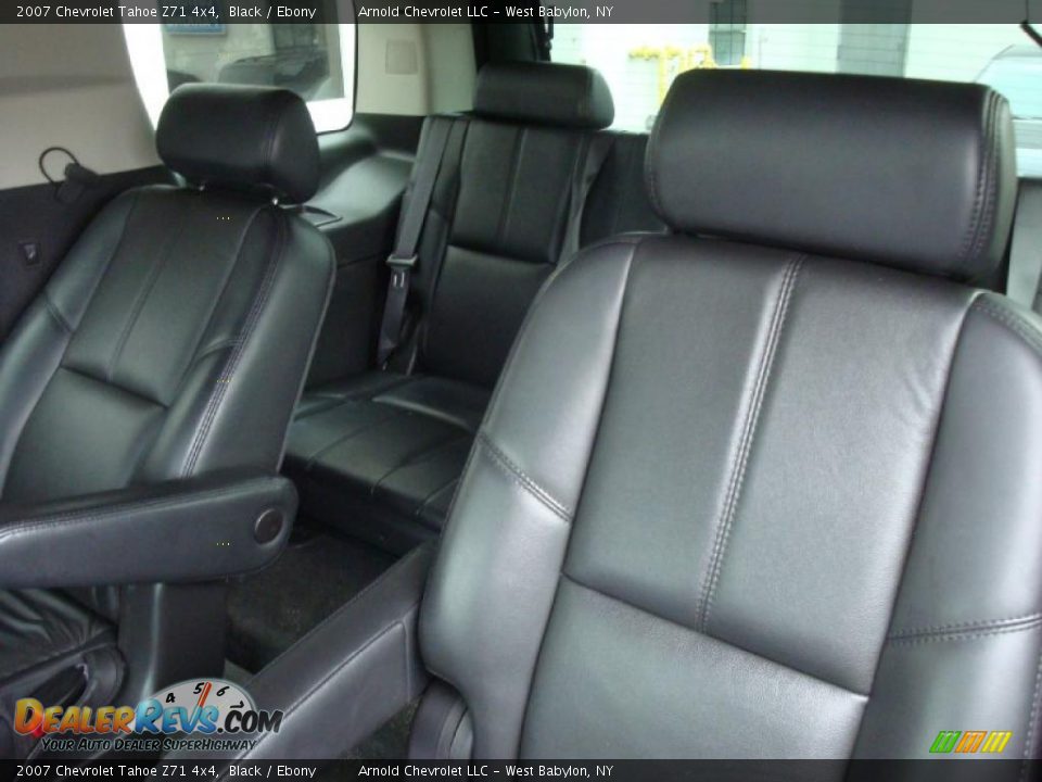 2007 Chevrolet Tahoe Z71 4x4 Black / Ebony Photo #15
