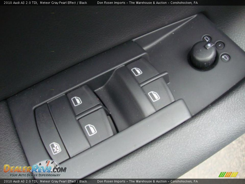 2010 Audi A3 2.0 TDI Meteor Gray Pearl Effect / Black Photo #14