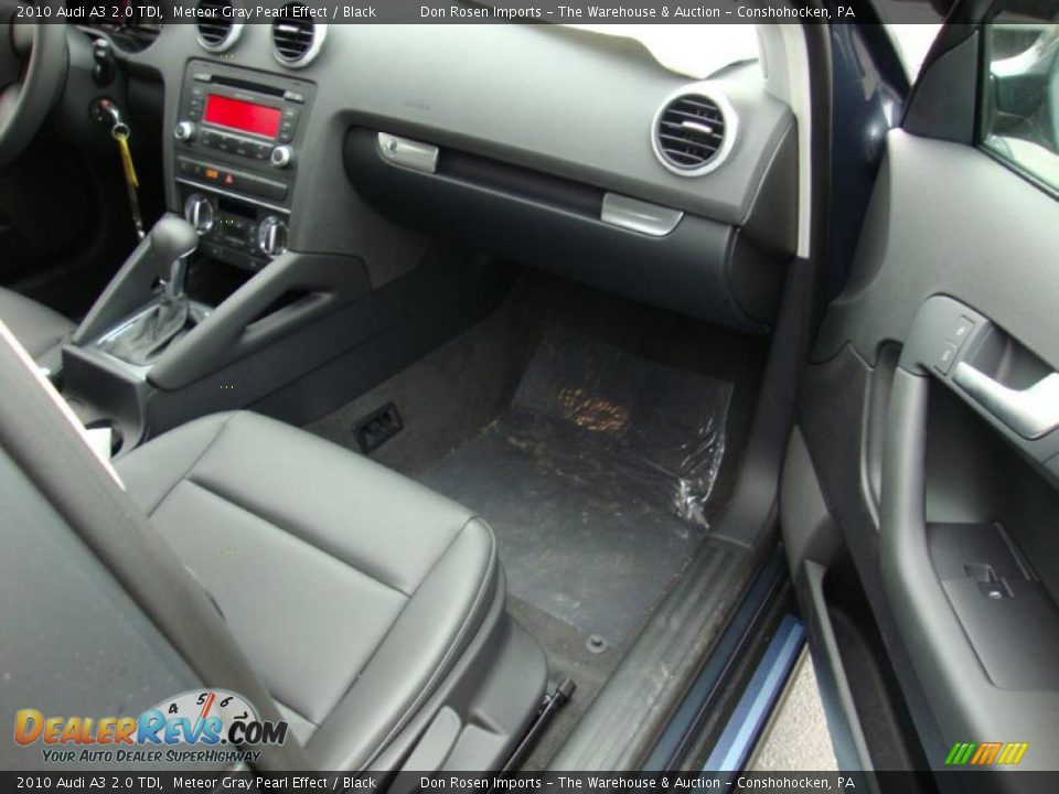 2010 Audi A3 2.0 TDI Meteor Gray Pearl Effect / Black Photo #17