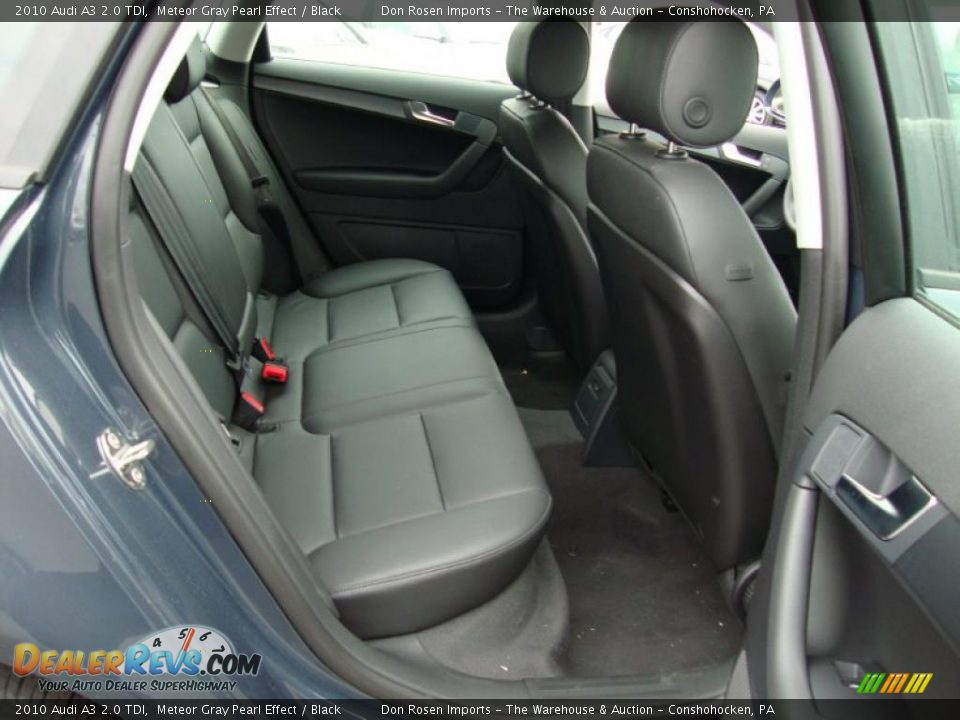 2010 Audi A3 2.0 TDI Meteor Gray Pearl Effect / Black Photo #20