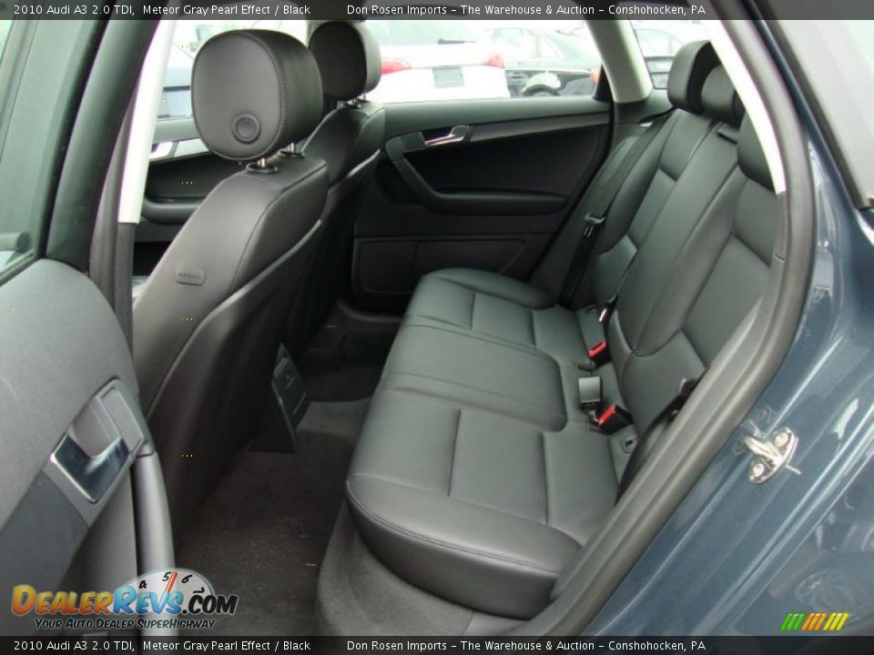 2010 Audi A3 2.0 TDI Meteor Gray Pearl Effect / Black Photo #21