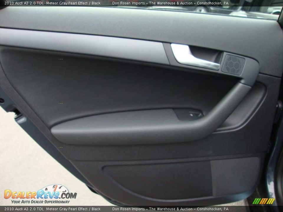 2010 Audi A3 2.0 TDI Meteor Gray Pearl Effect / Black Photo #22