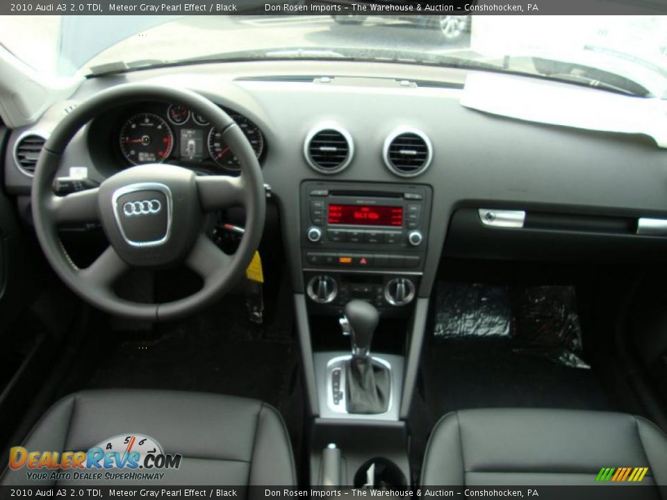 2010 Audi A3 2.0 TDI Meteor Gray Pearl Effect / Black Photo #28