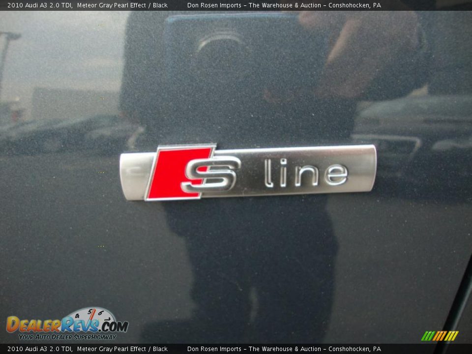2010 Audi A3 2.0 TDI Meteor Gray Pearl Effect / Black Photo #30