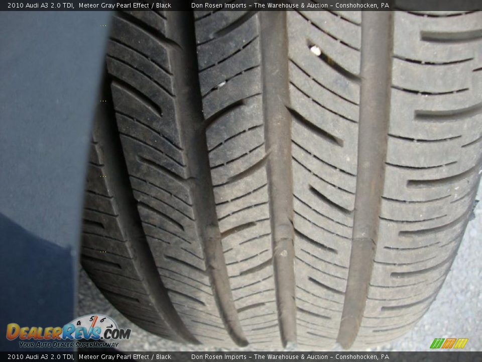 2010 Audi A3 2.0 TDI Meteor Gray Pearl Effect / Black Photo #31