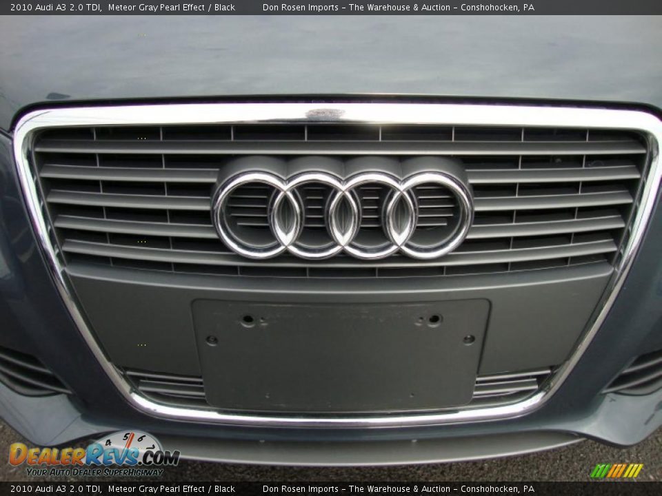 2010 Audi A3 2.0 TDI Meteor Gray Pearl Effect / Black Photo #33