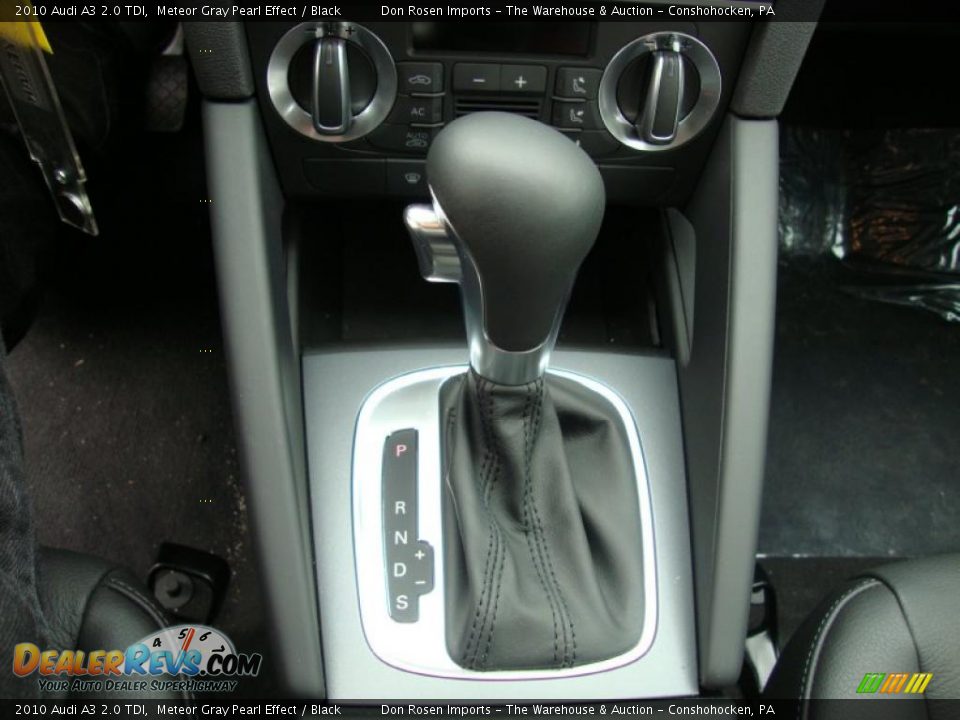 2010 Audi A3 2.0 TDI Meteor Gray Pearl Effect / Black Photo #35