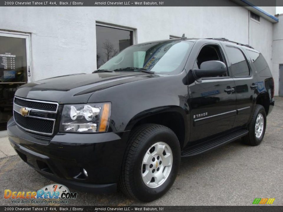 2009 Chevrolet Tahoe LT 4x4 Black / Ebony Photo #1