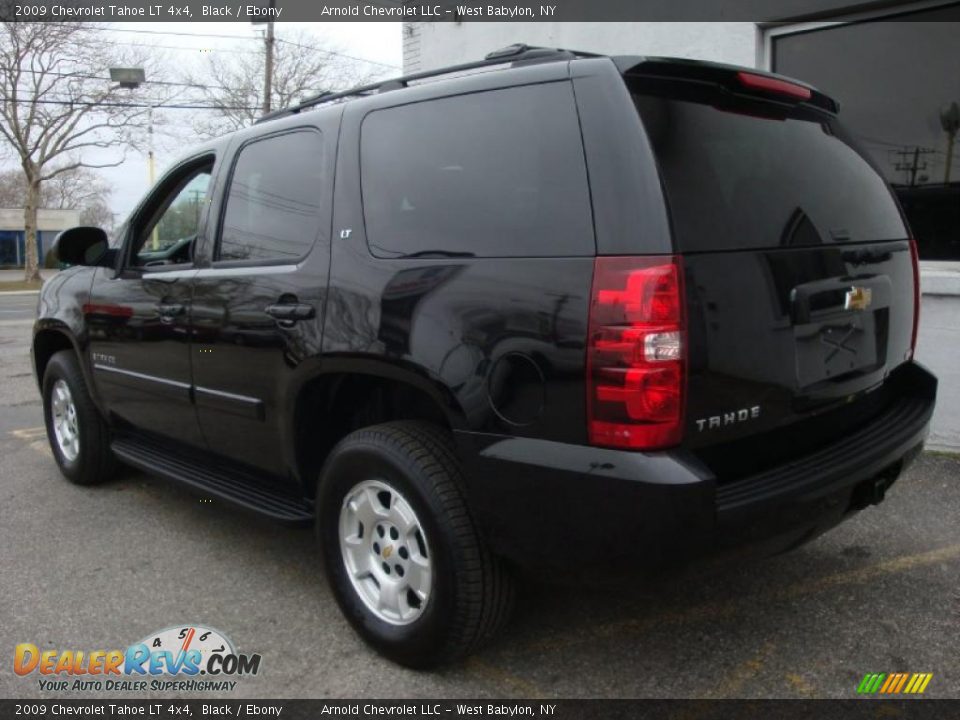 2009 Chevrolet Tahoe LT 4x4 Black / Ebony Photo #3