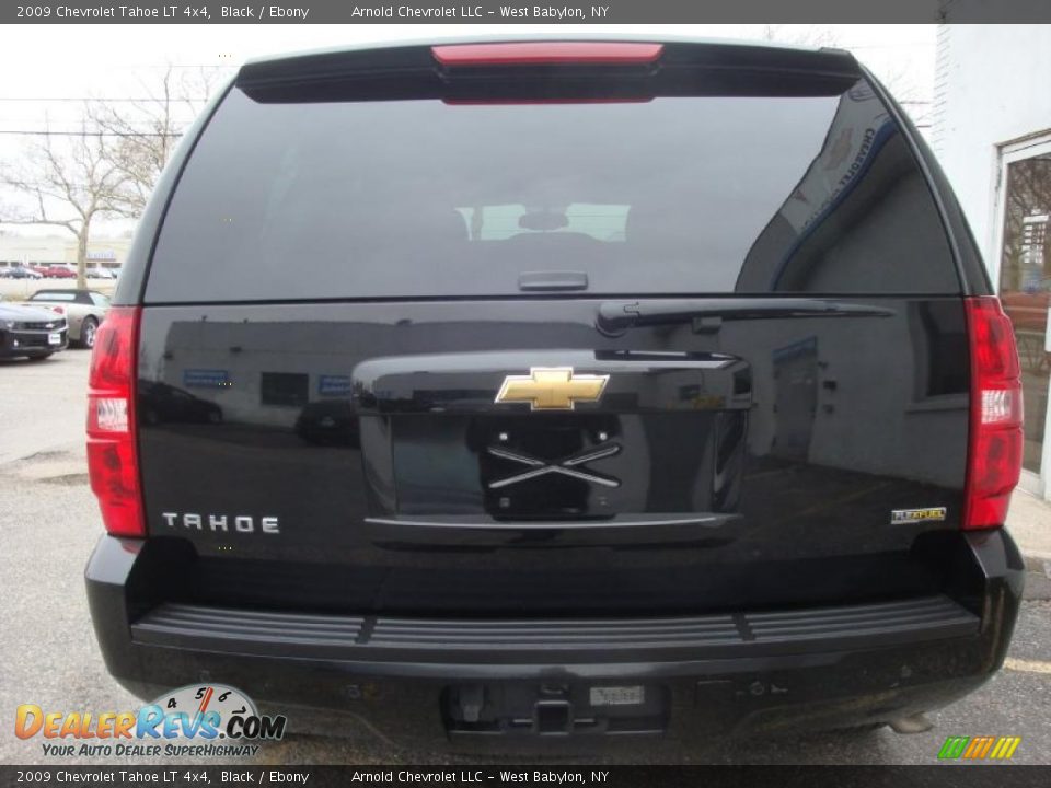 2009 Chevrolet Tahoe LT 4x4 Black / Ebony Photo #4