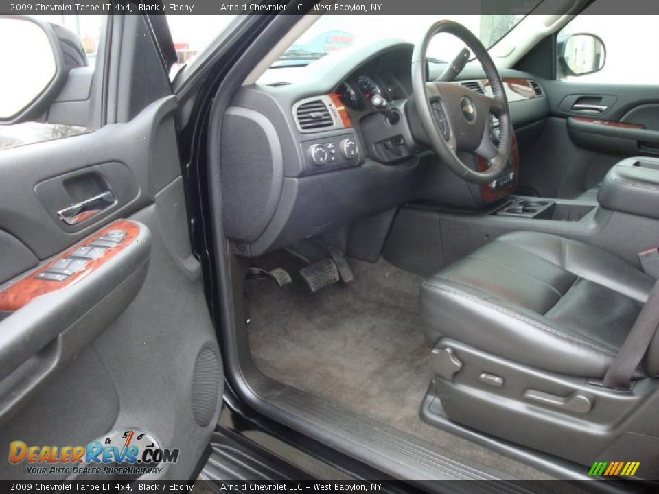 2009 Chevrolet Tahoe LT 4x4 Black / Ebony Photo #10