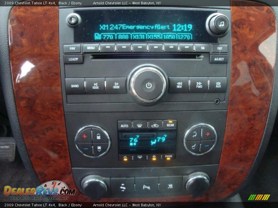 2009 Chevrolet Tahoe LT 4x4 Black / Ebony Photo #13