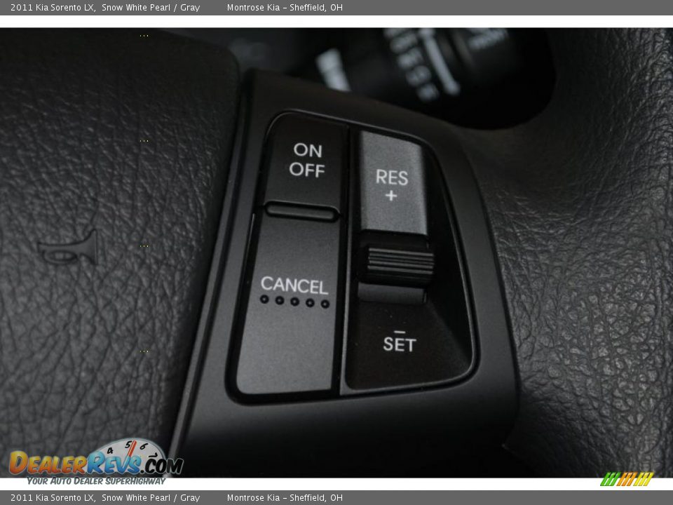 2011 Kia Sorento LX Snow White Pearl / Gray Photo #34