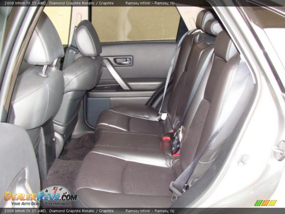 2008 Infiniti FX 35 AWD Diamond Graphite Metallic / Graphite Photo #7