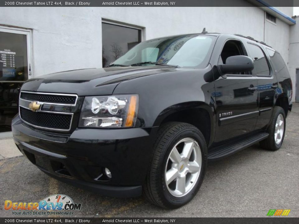 2008 Chevrolet Tahoe LTZ 4x4 Black / Ebony Photo #1